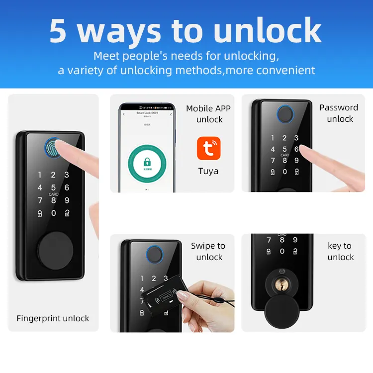 Aulu Smart Lock തുറക്കാനുള്ള 5 വഴികൾ