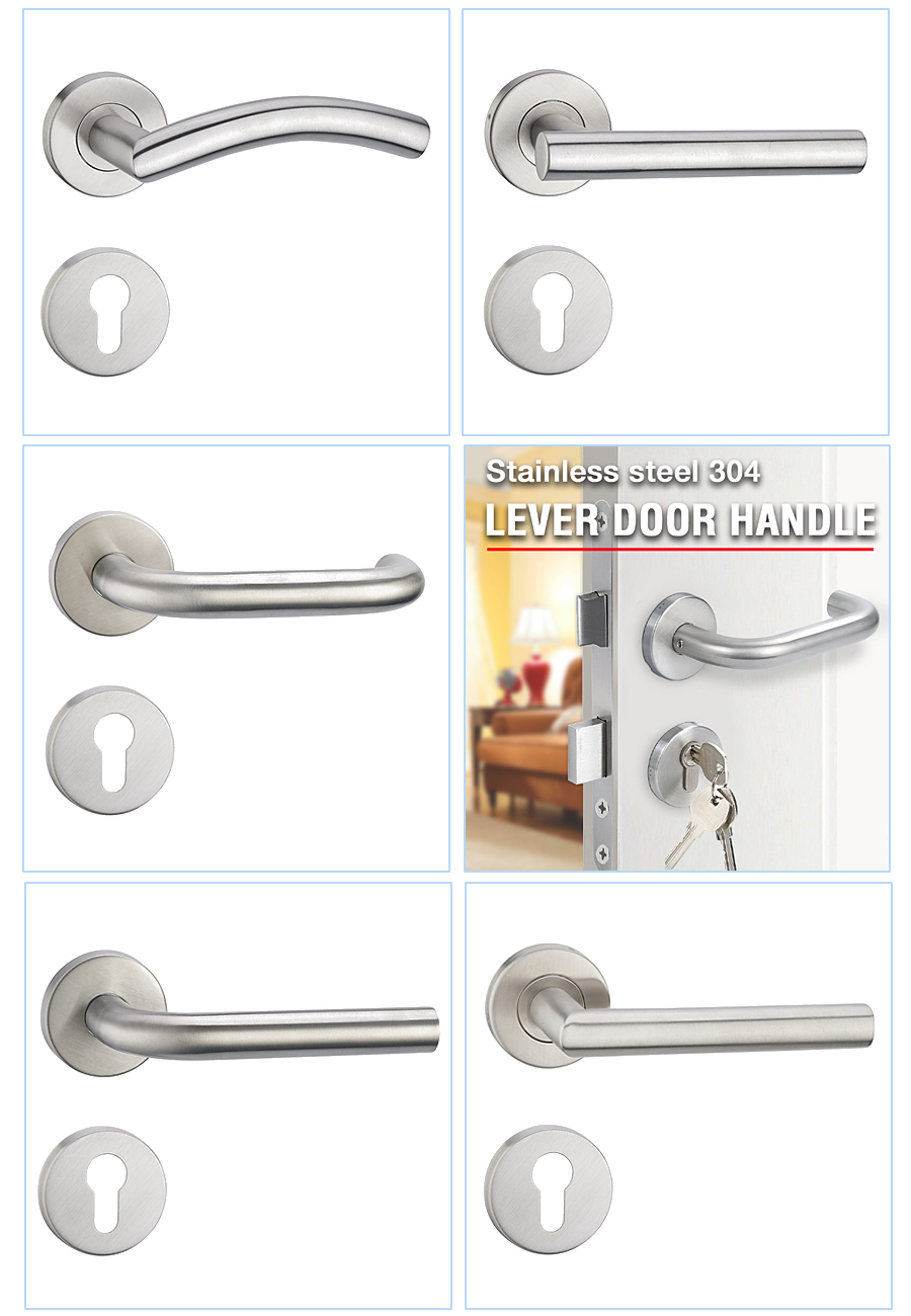 stainless steel door lock types